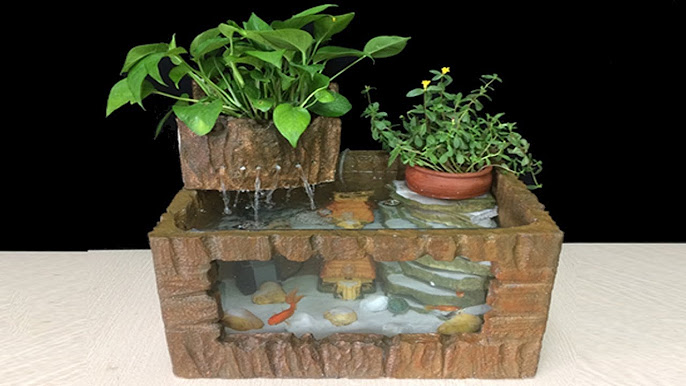 HOW TO MAKE FISH TANK AT HOME IDEAS 