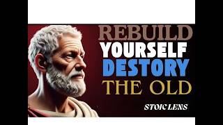 10 Stoic Rules to REBUILD YOURSELF ALONE - DESTROY THE OLD YOU | Stoic Philosophy