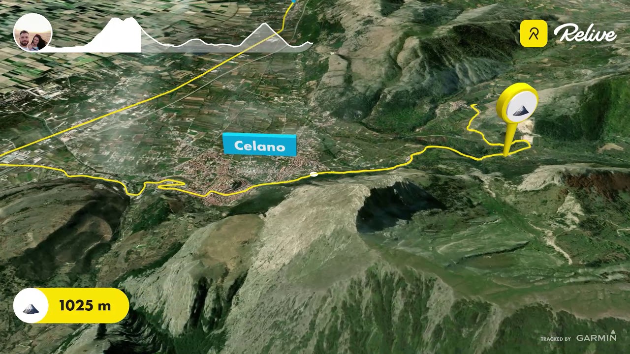 Su e giù per i monti con Relive e Garmin Edge