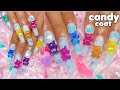 CANDY COAT Gel Stix, Popping Candy Remover & Lotion! GUMMY BEAR NAILS🐻💕🌈