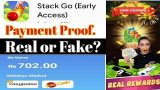 Stack go app withdraw proof // stack go app real or fake || online paisa kamany ka asan tarika- screenshot 5