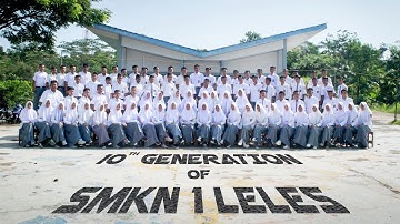 Buken (buku kenangan)  SMKN 1 leles generasi ke-10 #yearbook #bukukenangan #bukutahunan