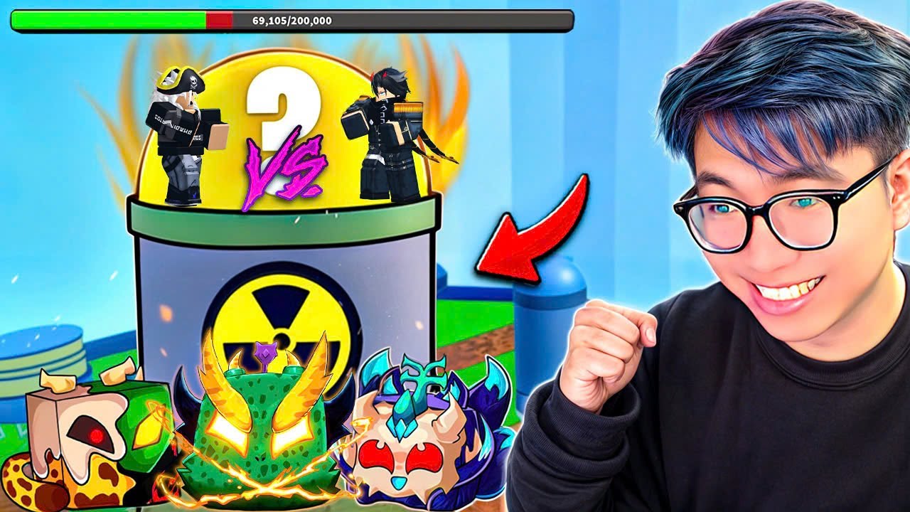 BI HUỲNH THỬ THÁCH CÙNG SNAKE ĐÁNH NHÀ MÁY LẤY TRÁI ÁC QUỶ PVP TRONG BLOX FRUITS