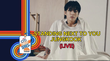 231108 - JUNGKOOK - Standing Next To You(LIVE)- TODAY Show - Citi Concert Series - 4K 직캠
