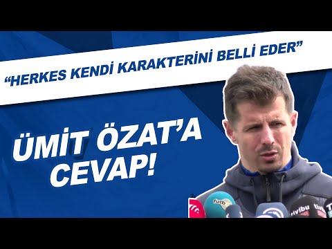 Emre Belözoğlu'ndan Ümit Özat'a cevap! \