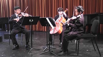 String Trio - Russian Folk Song in G Minor - A. Borodin - CSM 2014 Finale