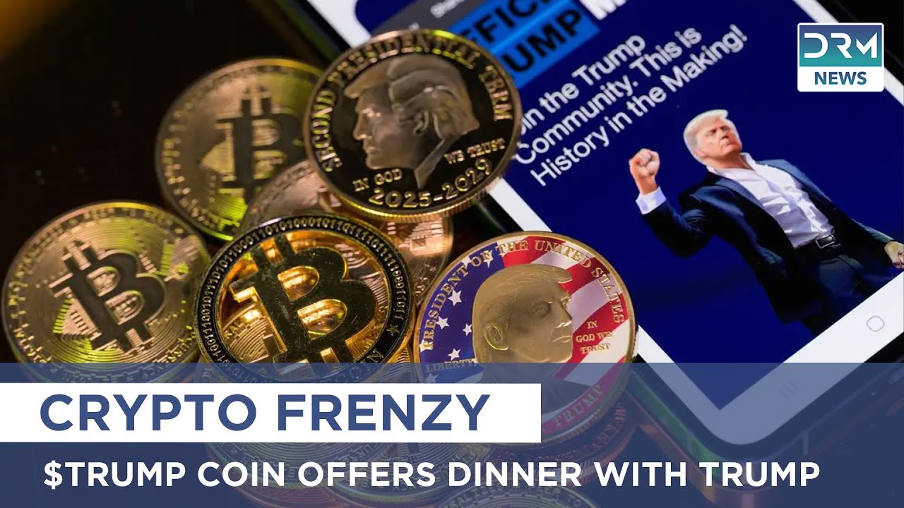 Trump’s $TRUMP Coin Explodes After Dinner Invite Announcement! | DRM News |  AF1B