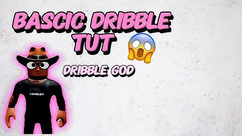 Basic dribble tutorial for beginners on playground basketball.