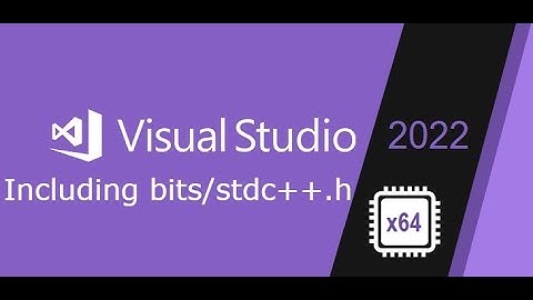 Installing bits/stdc++.h in VS Community 2022 (Bangla)