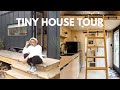 INSIDE MY 136 SQFT TINY 🏠 HOUSE! | Aja Arrow