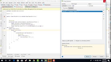 runOnUithread in android studio