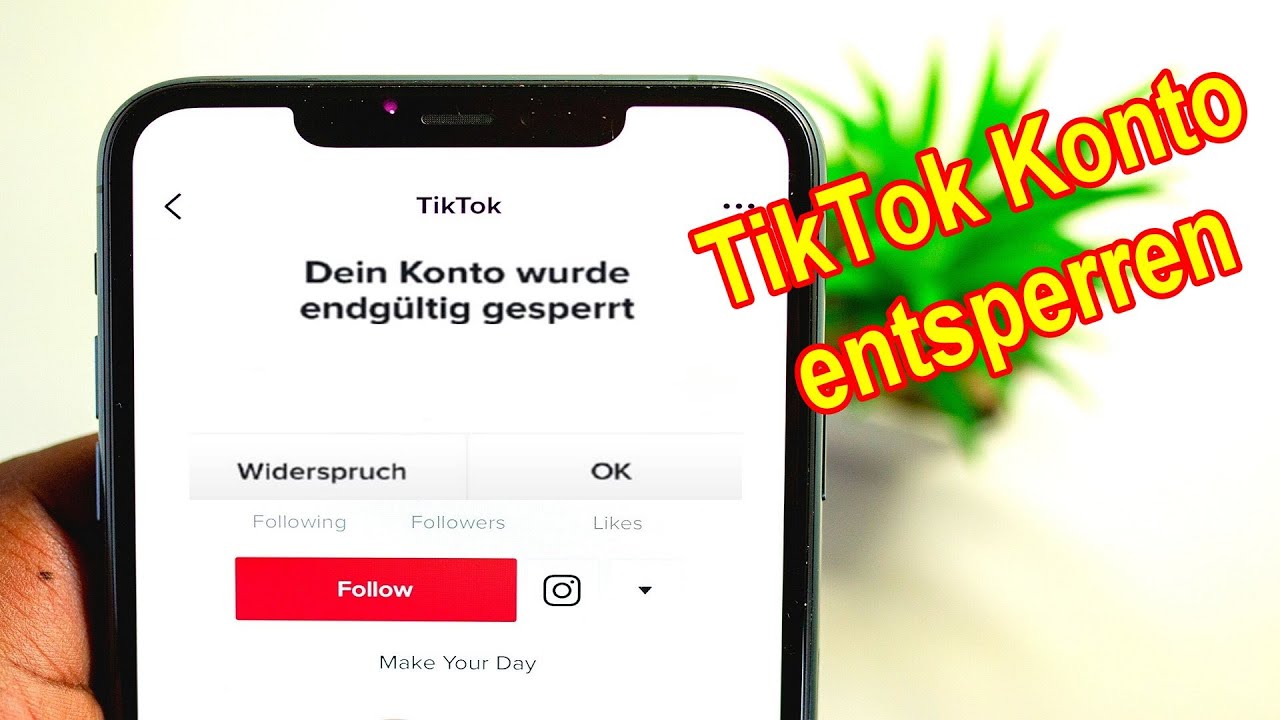 Wie Lange Dauert Eine Folg Sperre Bei Tiktok TikTok Konto gesperrt - TikTok Account wieder entsperren / TikTok