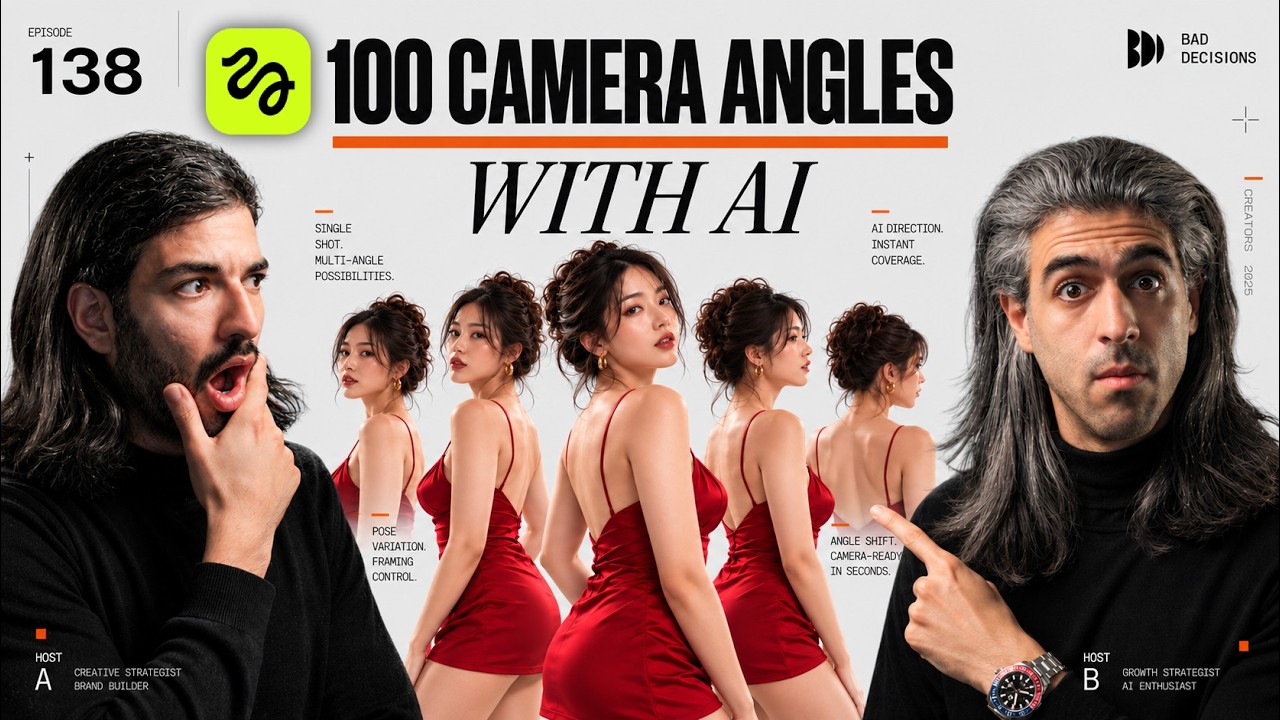 Create UNLIMITED Camera Angles with AI 🤯 thumbnail