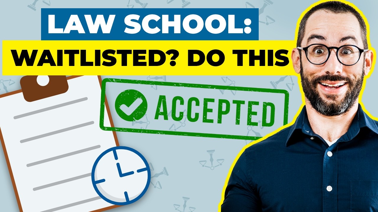 How to Get Off the Law School Waitlist (What Actually Works) YouTube