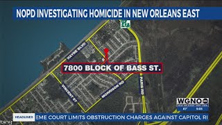 Woman shot, killed in New Orleans East