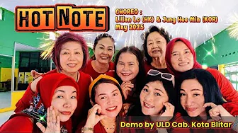 "HOT NOTE" choreo Lilian Lo & Jung He Min. Improver line dance "HOT NOTE" choreo Lilian Lo & Jung He Min. Improver line dance