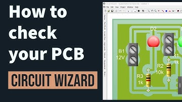Hoe Circuit Wizard PCB Quality Check (geautomatiseerde PCB-controle) te gebruiken