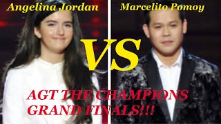 America’s Got Talent GRAND FINAL: MARCELITO POMOY VS. ANGELINA JORDAN