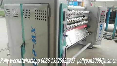 BOPP Tape Slitting Machine with Core Cutter  Core Loader and mini rewinding machine package machine