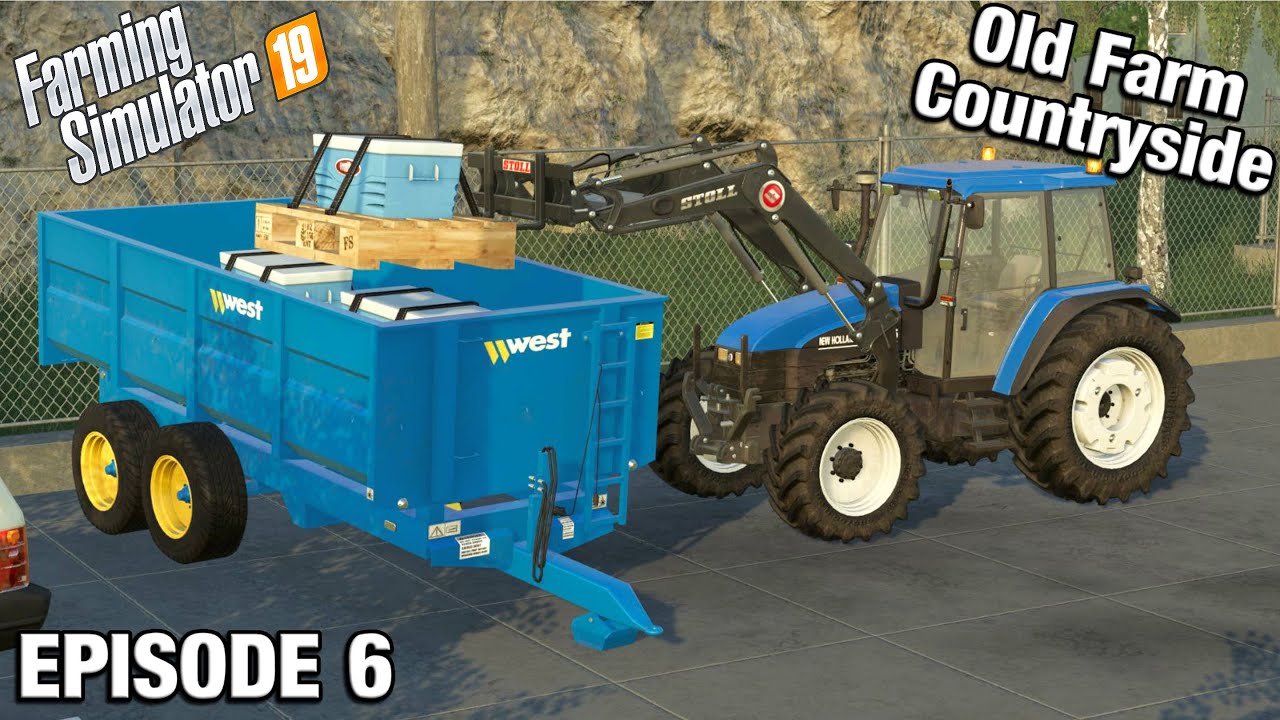 DOING SOME TRANSPORT CONTRACTS Multiplayer FS19 - The Old Farm ...