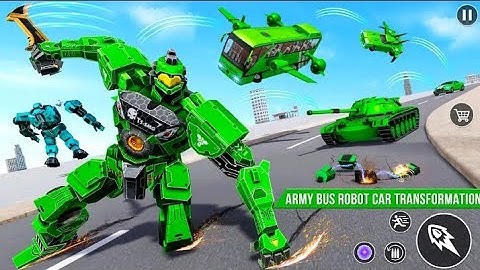 Optimus Prime Multiple Transformation Jet Robot Car Game 2023- Android gameplay
