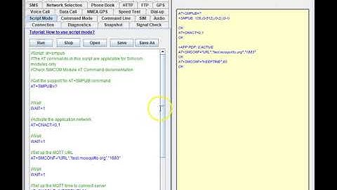 AT+SMPUB - Publish data to the MQTT server
