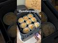 Strawberry muffins in an air fryer in 15 min#airfryer #airfryerrecipe #einfacherezepte#food #muffins