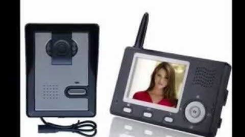 Intercom System, Wireless Video Door Phone