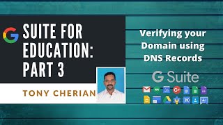 Gsuite for Education Part 3 : Verifying your Domain using DNS records screenshot 4