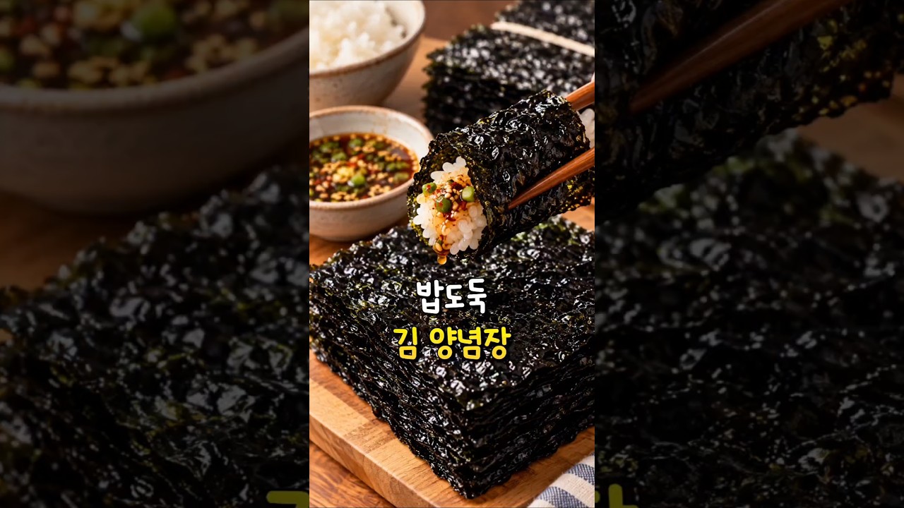 밥도둑 김양념장 만들기
