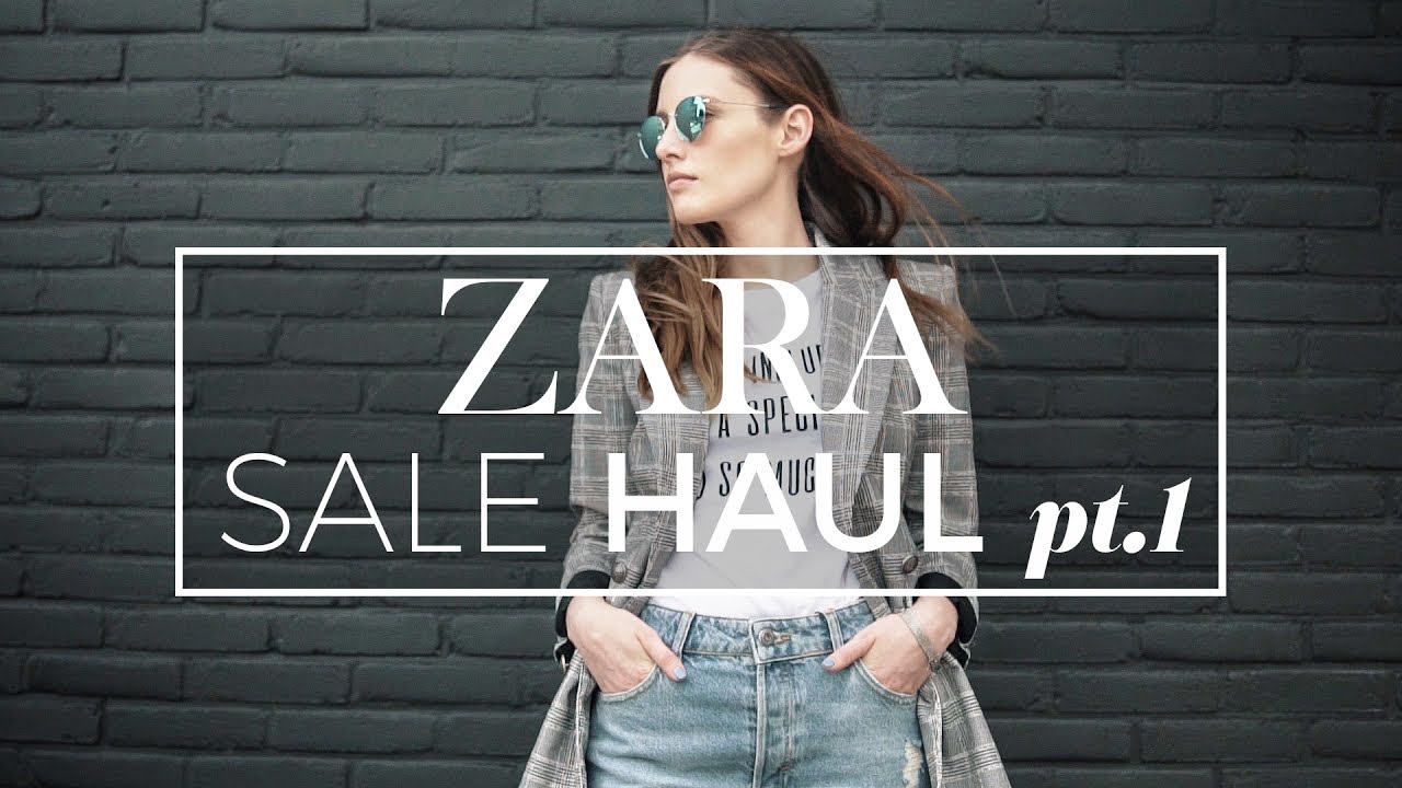 Zara Sale Haul Unboxing + Try-On 