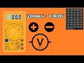 Measure Forward Voltage With a Multimeter ( 2000mv - 1000V )