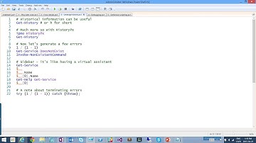 Debugging PowerShell