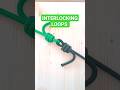 Join Ropes with Scaffold Knots Interlocking Loops #knot #camping