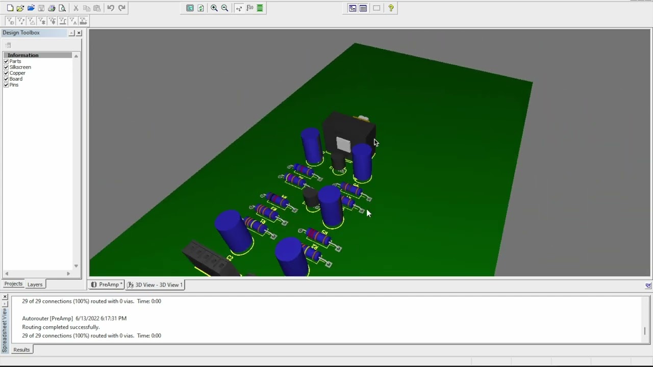 ULTIBOARD Layout - Pre Amplifier