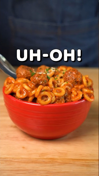 SpaghettiOs for Adults & Vegans!