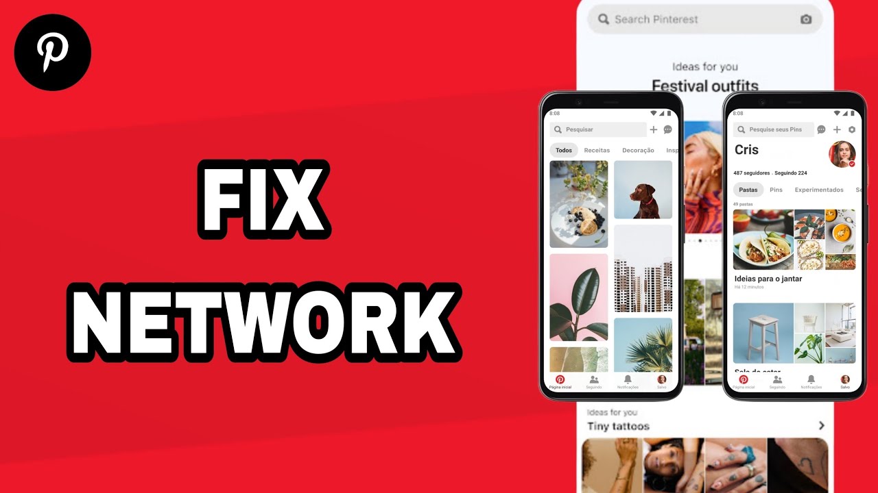 How To Fix And Solve Pinterest App Network | Final Solution