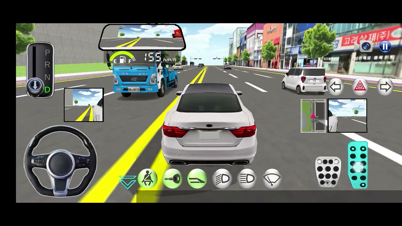 New Mercedes Car Stuck For Parking | 3d Driving Class | Best Android Gameplay Video |Car Games video