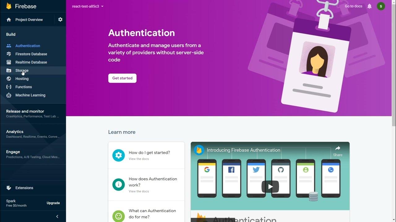 Firebase auth. Firebase authentication. firebase firestore. get started кнопка фиолетовая. email password authentication using firebase kotlin.