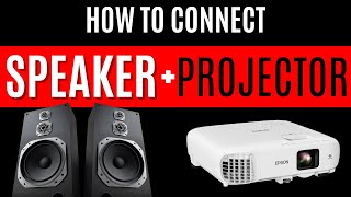 How to Connect a Speaker to a Projector (Super Easy)