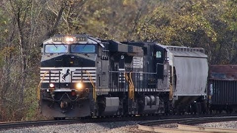 N S 7579 & 9069 Leads Mixed Freight with 7705 & 2689 DPU