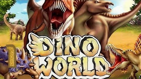 dino world jurassic dinosaur game (ios,android,gamplay) part 1