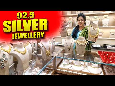 400/- లో నుండి సిల్వర్ జెవెలరీ 20% డిస్కౌంట్ తో |Silver jewellery 