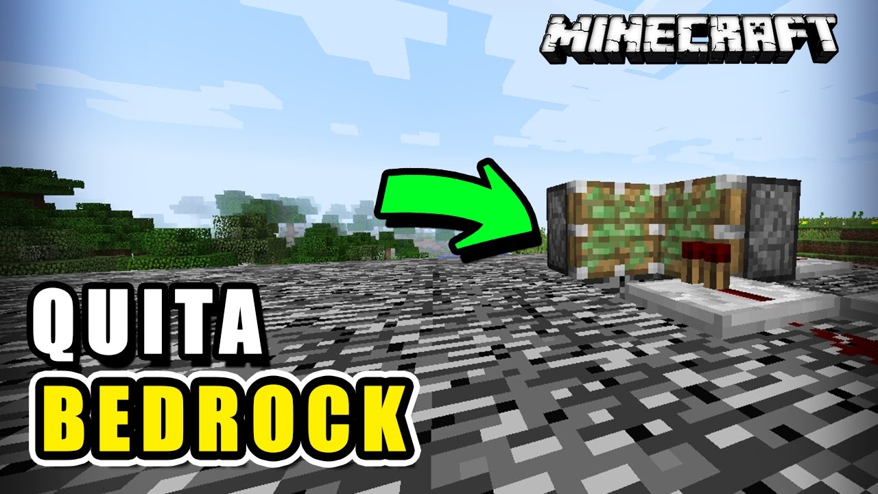 Como ROMPER Bedrock en Minecraft 1.11 (Supervivencia) - Rabahrex