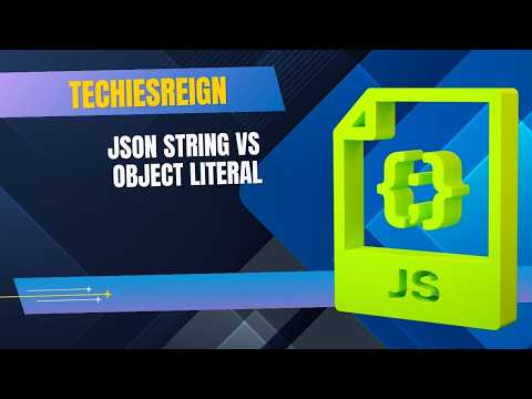 JSON String Vs. Object Literal