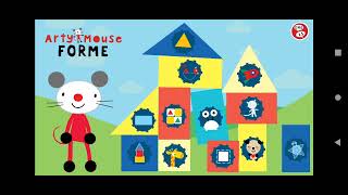 Arty mouse Shapes learn and play for kids screenshot 2
