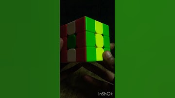 Dot pattern in just 4 moves👋🏻 3x3 cube #shorts