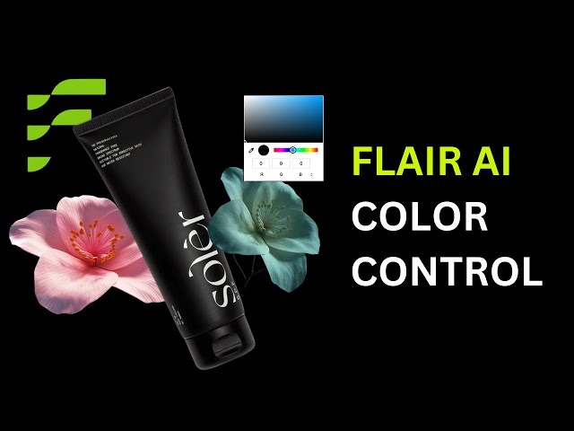 Flair AI - Color Control Feature (AI Product Photography)