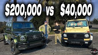 $200k 2024 Mercedes G63 AMG vs $40k 2004 Mercedes G55 AMG! - TheSmokingTire