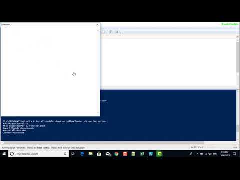 Login To Azure Via PowerShell